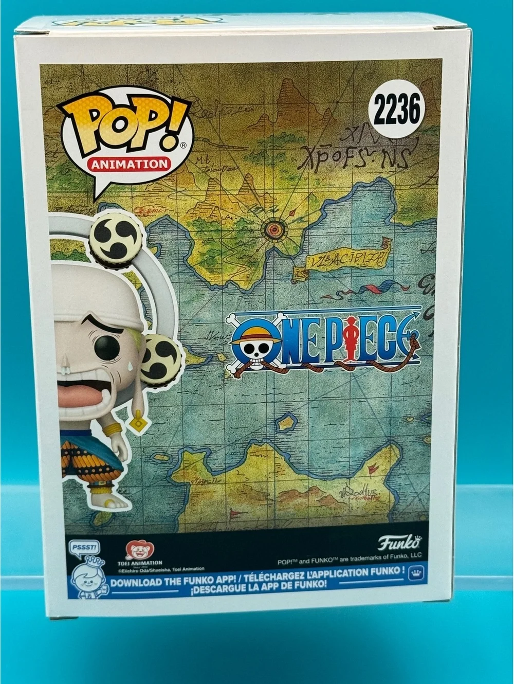 J. Michael Tatum signed Chase Enel One Piece Funko 3 colors quoted MAS COA